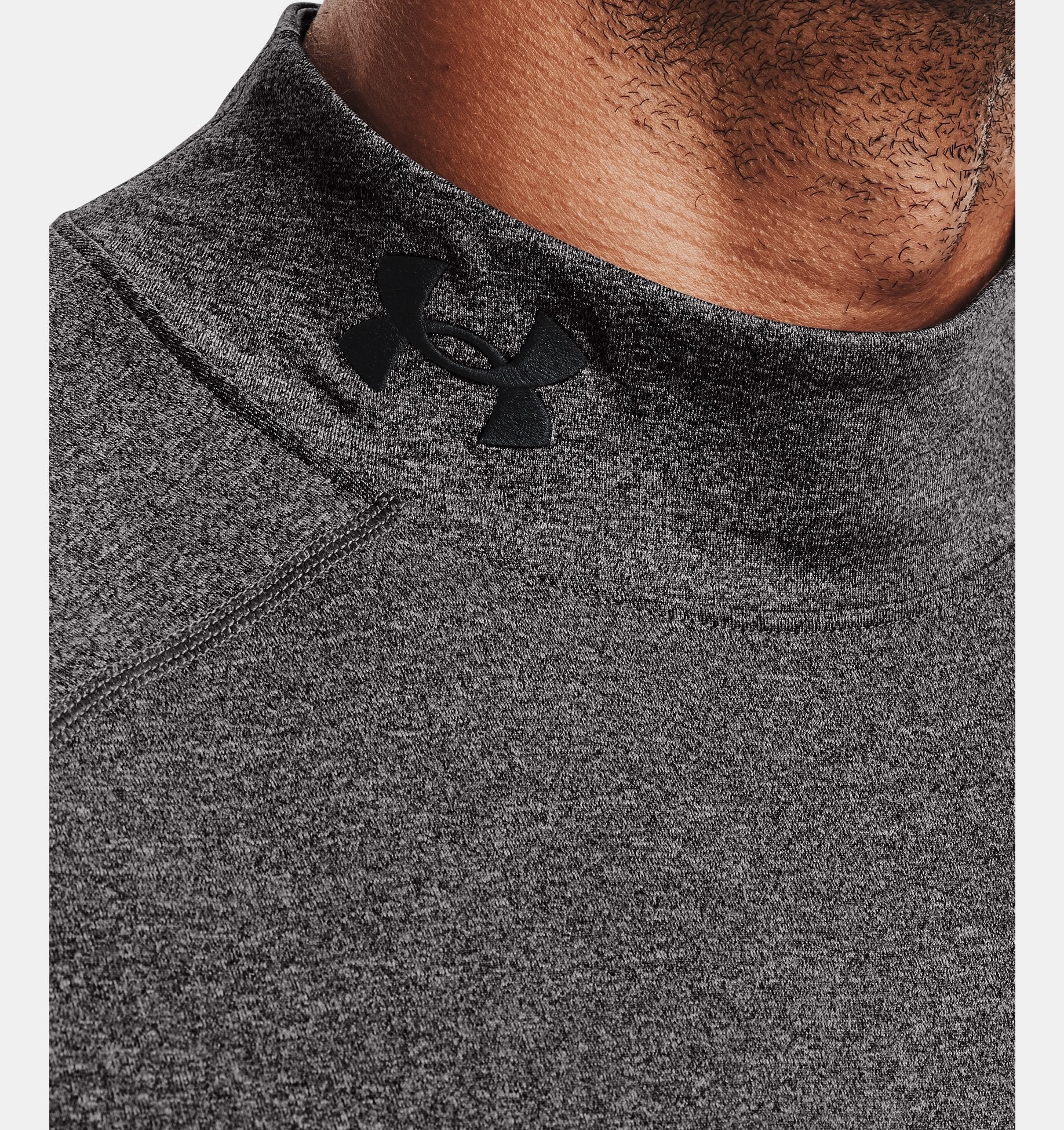 Under Armour ColdGear® Fitted Mock 1366066 - WCUniforms