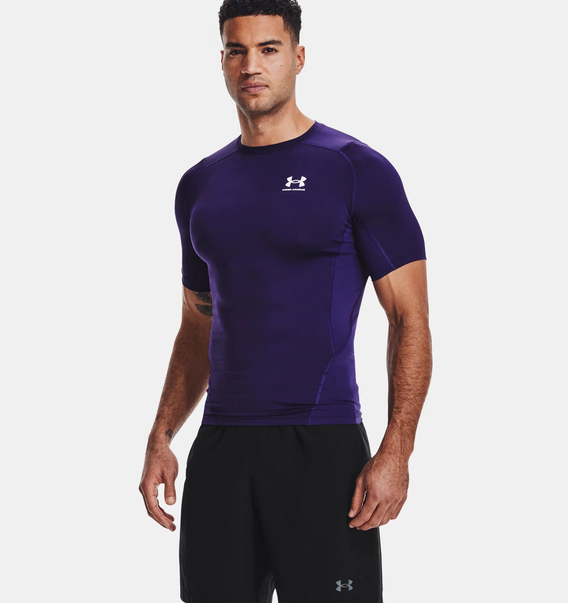 Under Armour HeatGear® Armour Compression T-Shirt 1361518 - Polyester/Elastane All Colors - WCUniforms