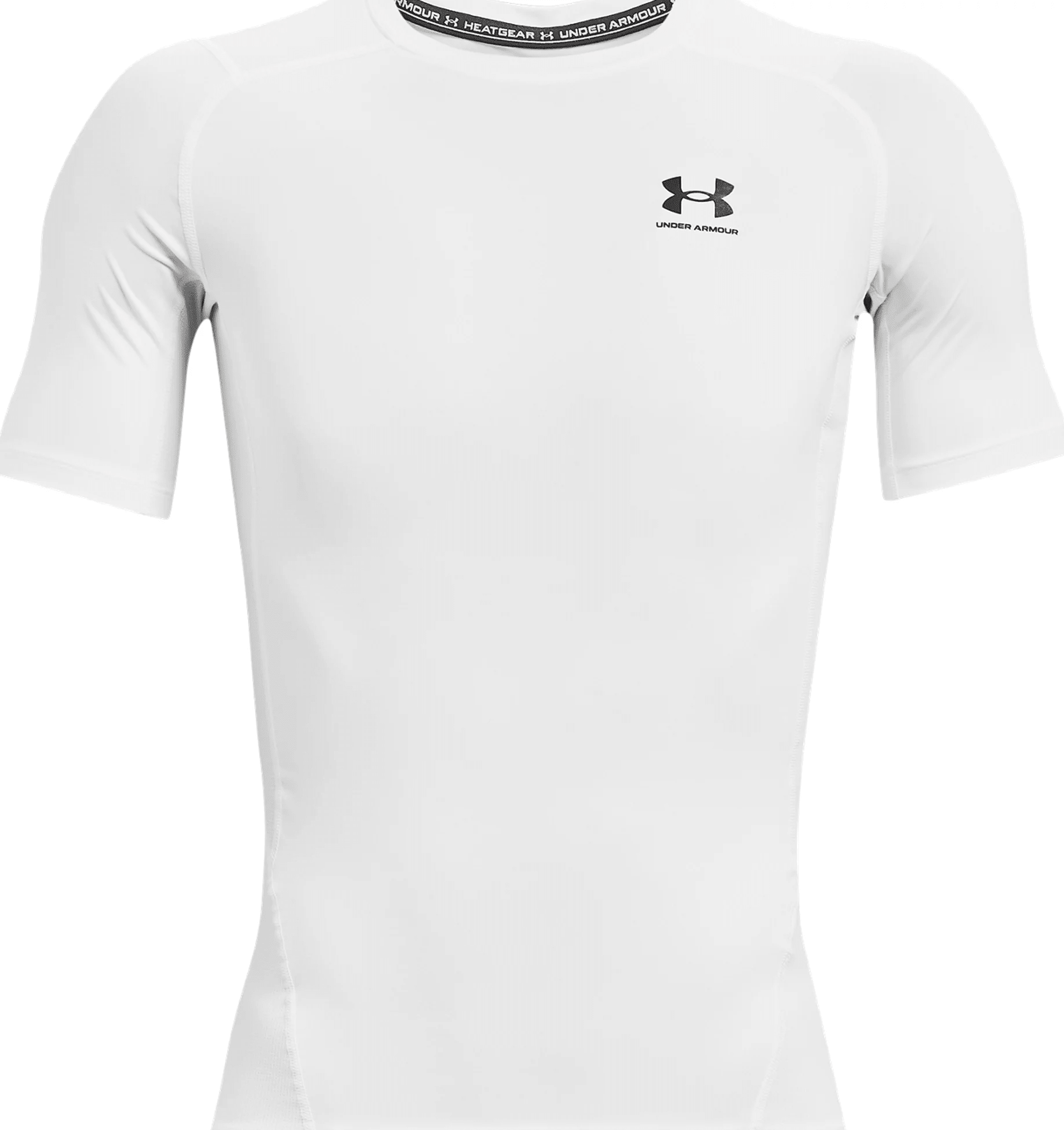 Under Armour HeatGear® Armour Compression T-Shirt 1361518 - Polyester/Elastane Red/White - WCUniforms
