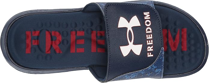 Under Armour Ignite Pro Freedom Slides 3026152 - WCUniforms