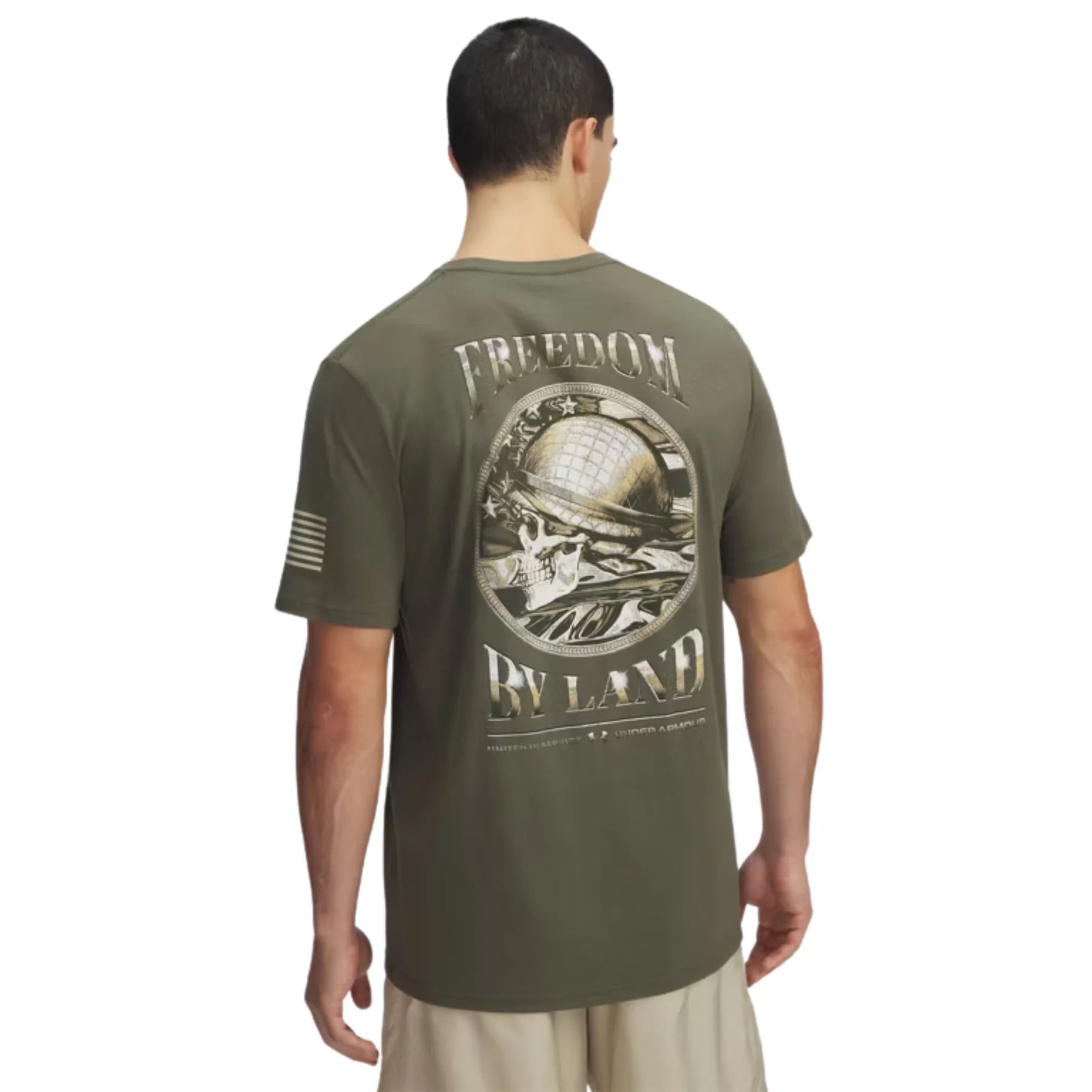 Under Armour Men's Freedom By Land Short Sleeve T-Shirt 1389928 - WCUniforms