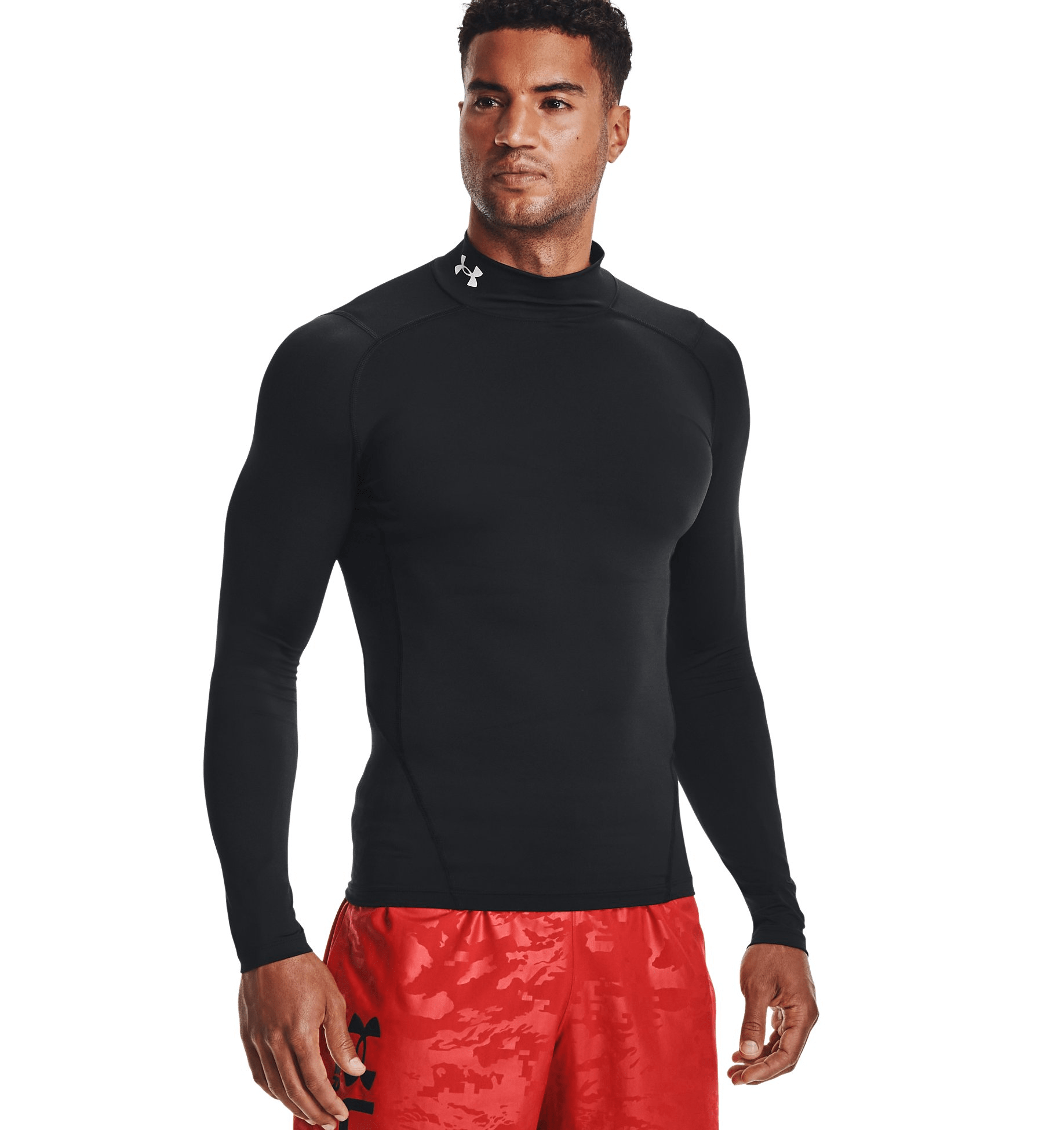 Under Armour Men's HeatGear Mock Long Sleeve 13696060012X - WCUniforms