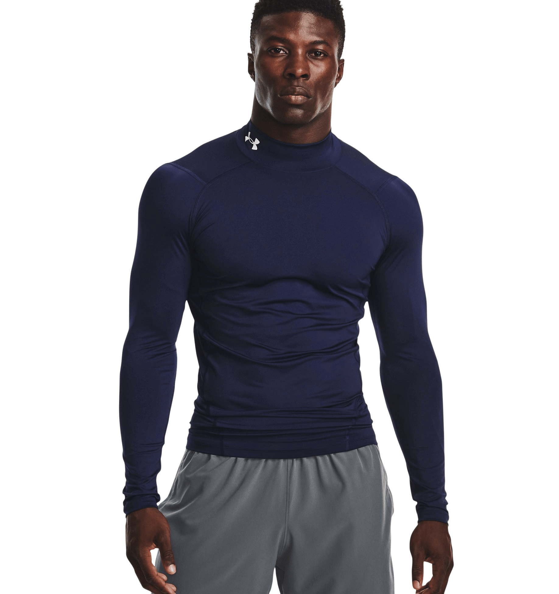 Under Armour Men's HeatGear Mock Long Sleeve 13696060012X - WCUniforms