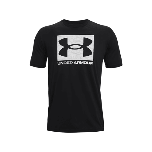 Under Armour Men's UA ABC Camo Boxed Logo Short Sleeve - WCUniforms