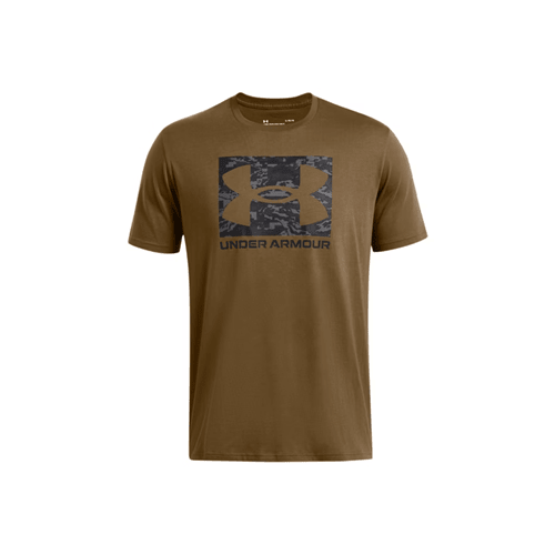 Under Armour Men's UA ABC Camo Boxed Logo Short Sleeve - WCUniforms