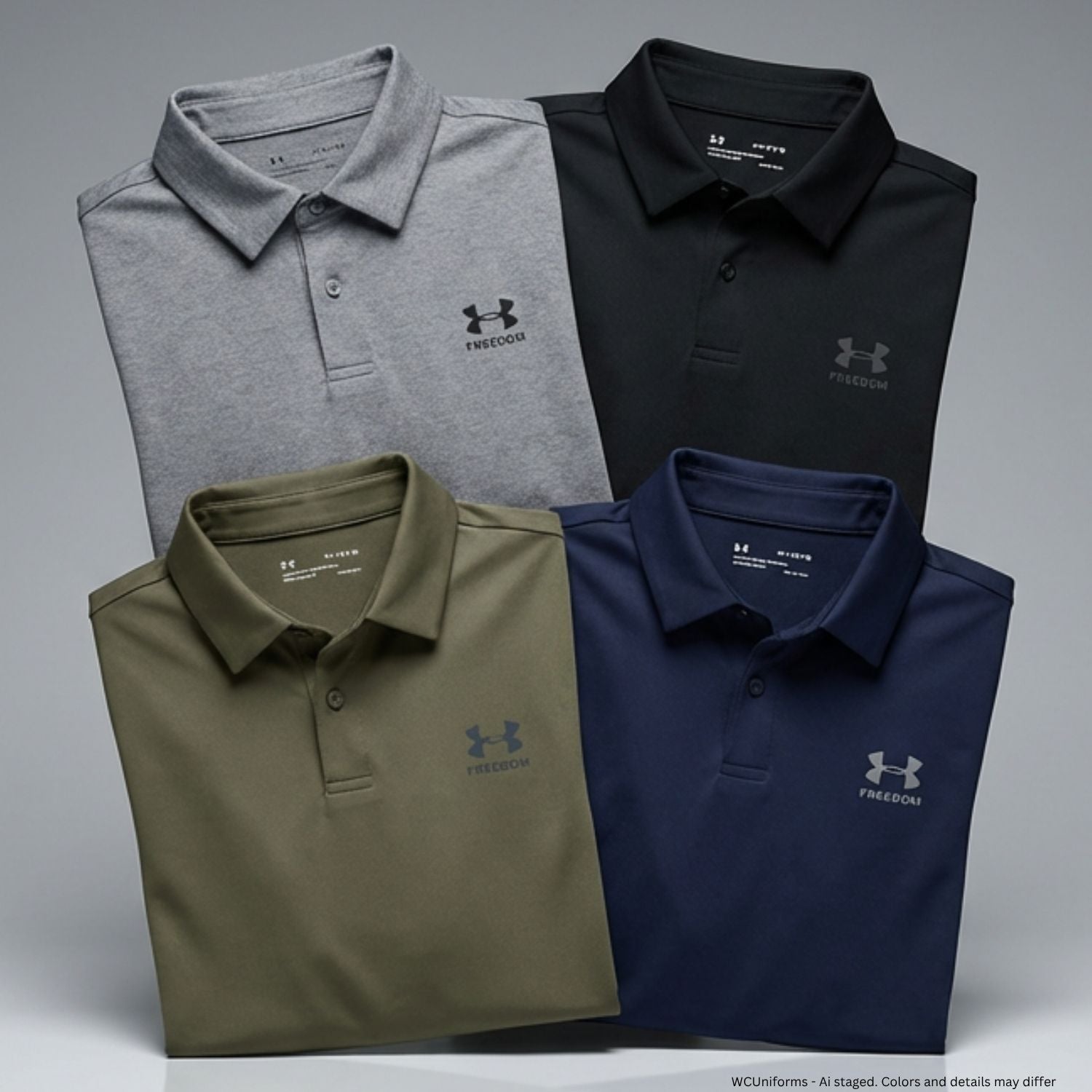 Under Armour Men's UA Tee To Green Freedom Polo 1385909 - WCUniforms