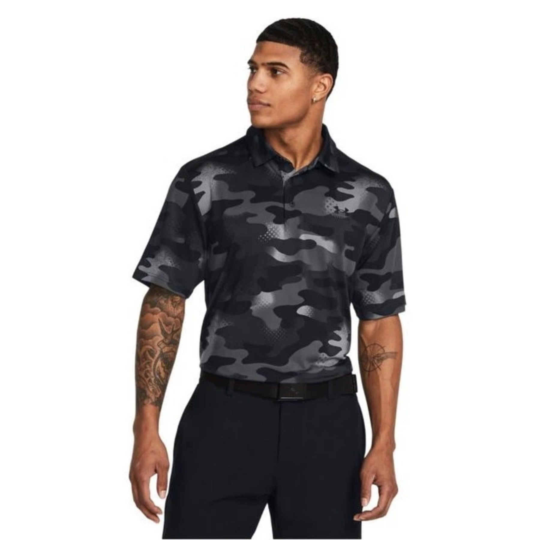 Under Armour Playoff 3.0 Freedom Print Golf Polo Shirt | 1383979 - WCUniforms