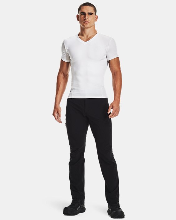 Under Armour Tactical HeatGear Compression V-Neck T-Shirt 1216010 - WCUniforms