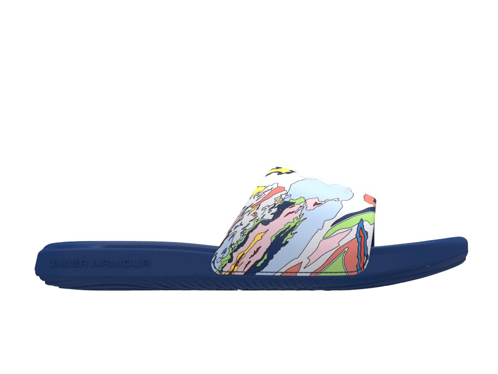 Under Armour UA Ansa Graphic Slides 302443411113 - WCUniforms