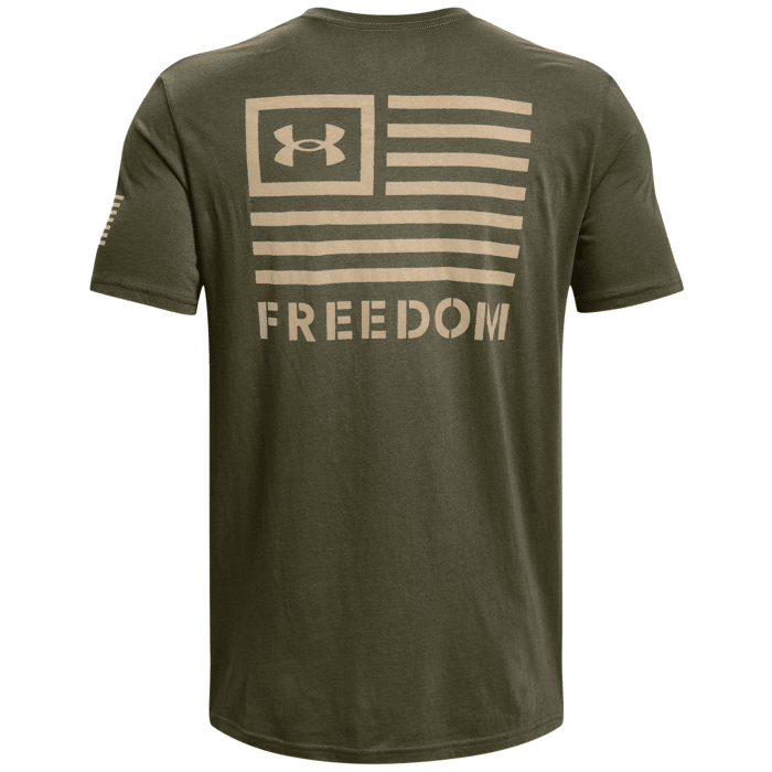 Under Armour UA Freedom Banner T-Shirt 1370818 - WCUniforms