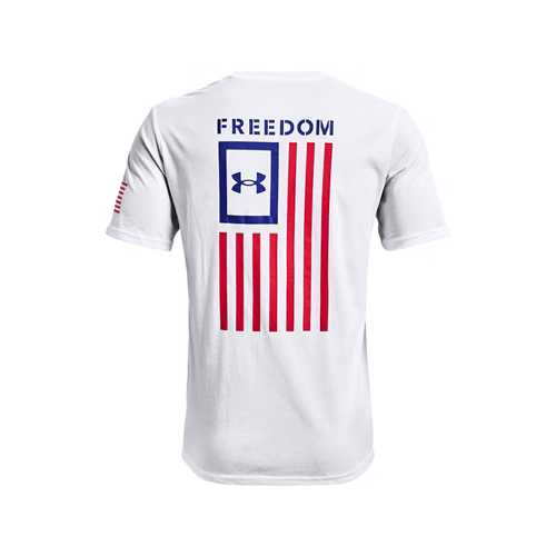Under Armour UA Freedom Flag T-Shirt 1370810 - 001 - XXL - WCUniforms