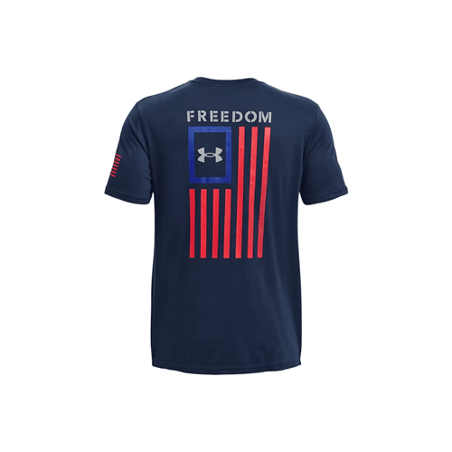 Under Armour UA Freedom Flag T-Shirt 1370810 - 001 - XXL - WCUniforms