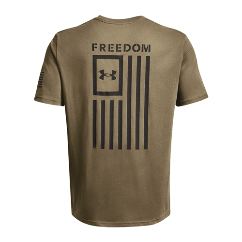 Under Armour UA Freedom Flag T-Shirt 1370810 - 001 - XXL - WCUniforms