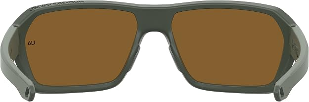 Under Armour UA Recon ANSI Z87.1 sport sunglasses, temple arm with non-slip rubber grip