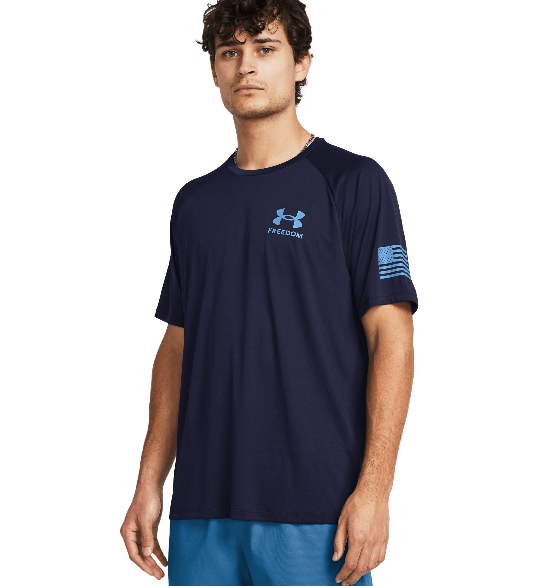 Under Armour UA Tech Freedom Short Sleeve T-Shirt 1369468 - 001 - XXL - WCUniforms
