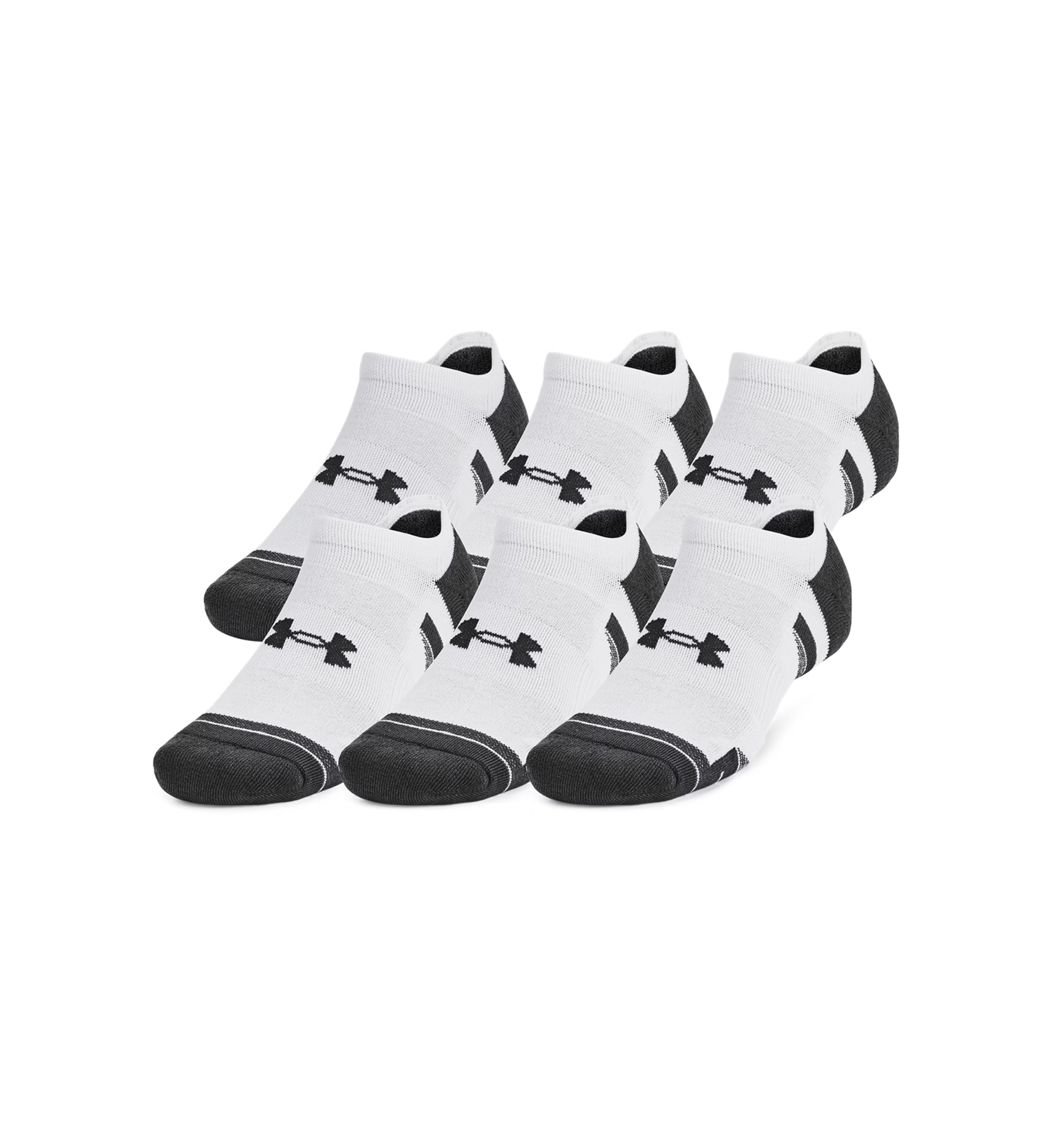 Under Armour Unisex Performance Tech 6 - Pack No - Show Socks 1386243 - WCUniforms