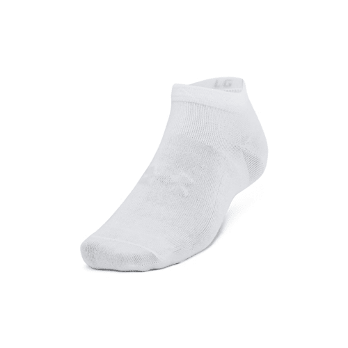 Under Armour Unisex UA Essential 6-Pack Low Cut Socks 1386239001LG - WCUniforms
