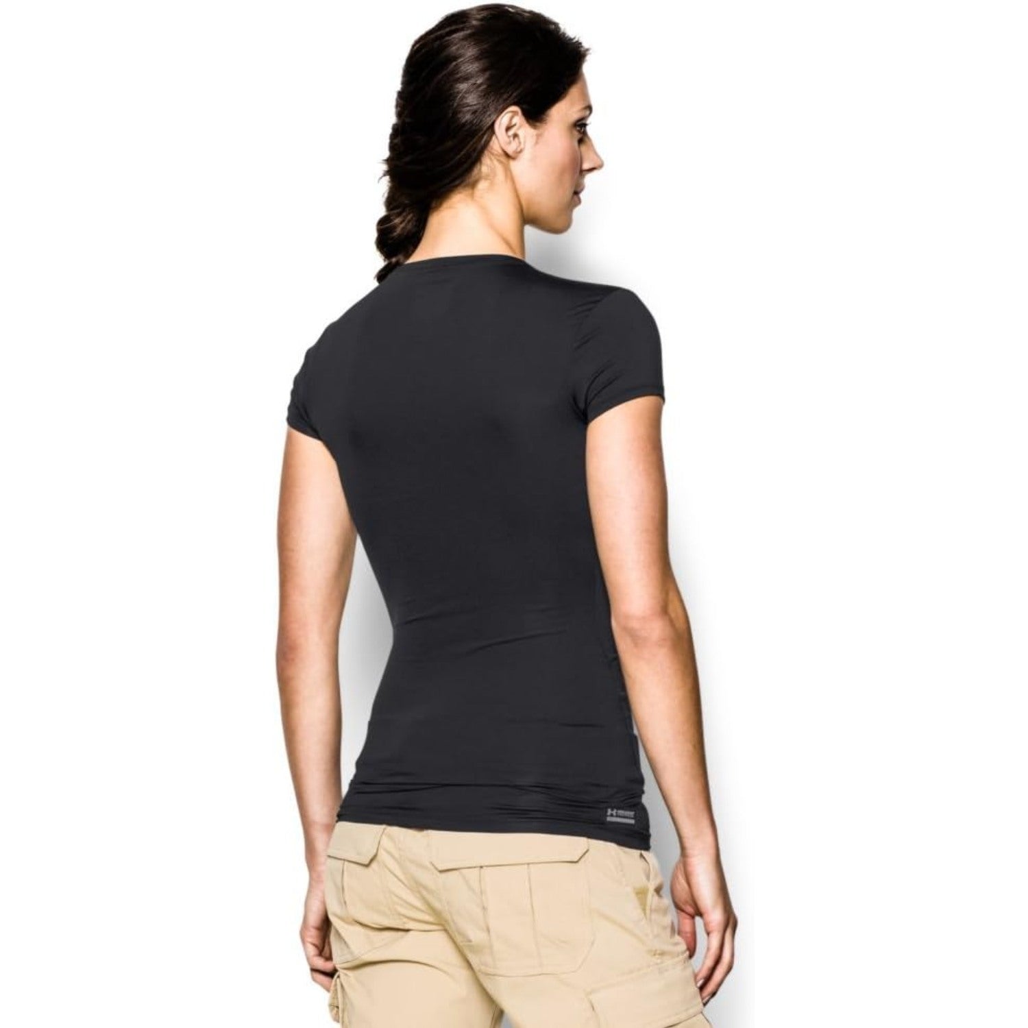 Under Armour Women's Tactical HeatGear Compression T-Shirt 1235253 - WCUniforms