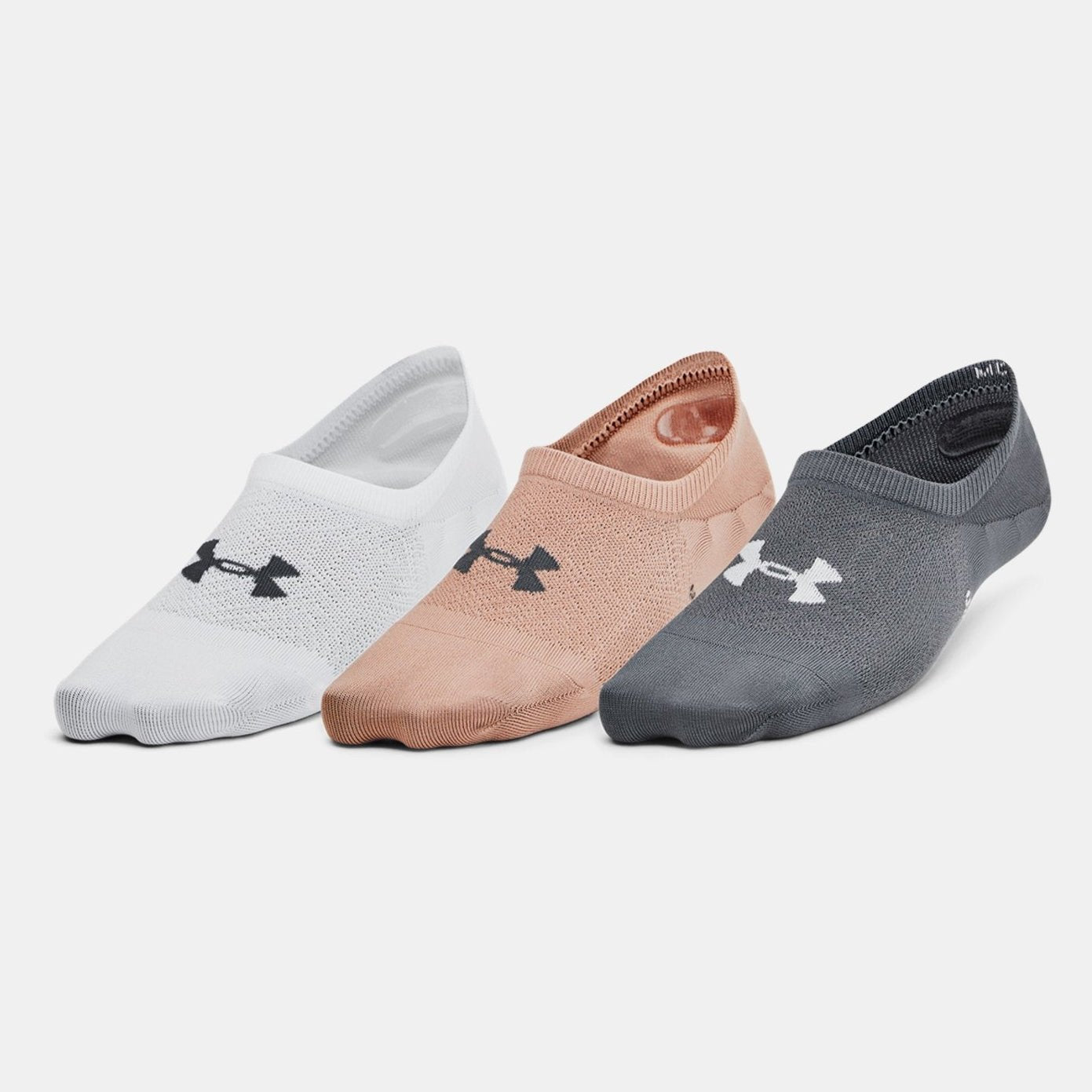 Under Armour Women's UA Breathe Lite Ultra 3 - Pack Low Liner Socks 1370075001LG - WCUniforms
