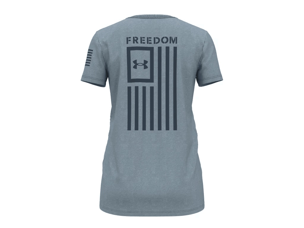 Under Armour Women's UA Freedom Flag T-Shirt - WCUniforms