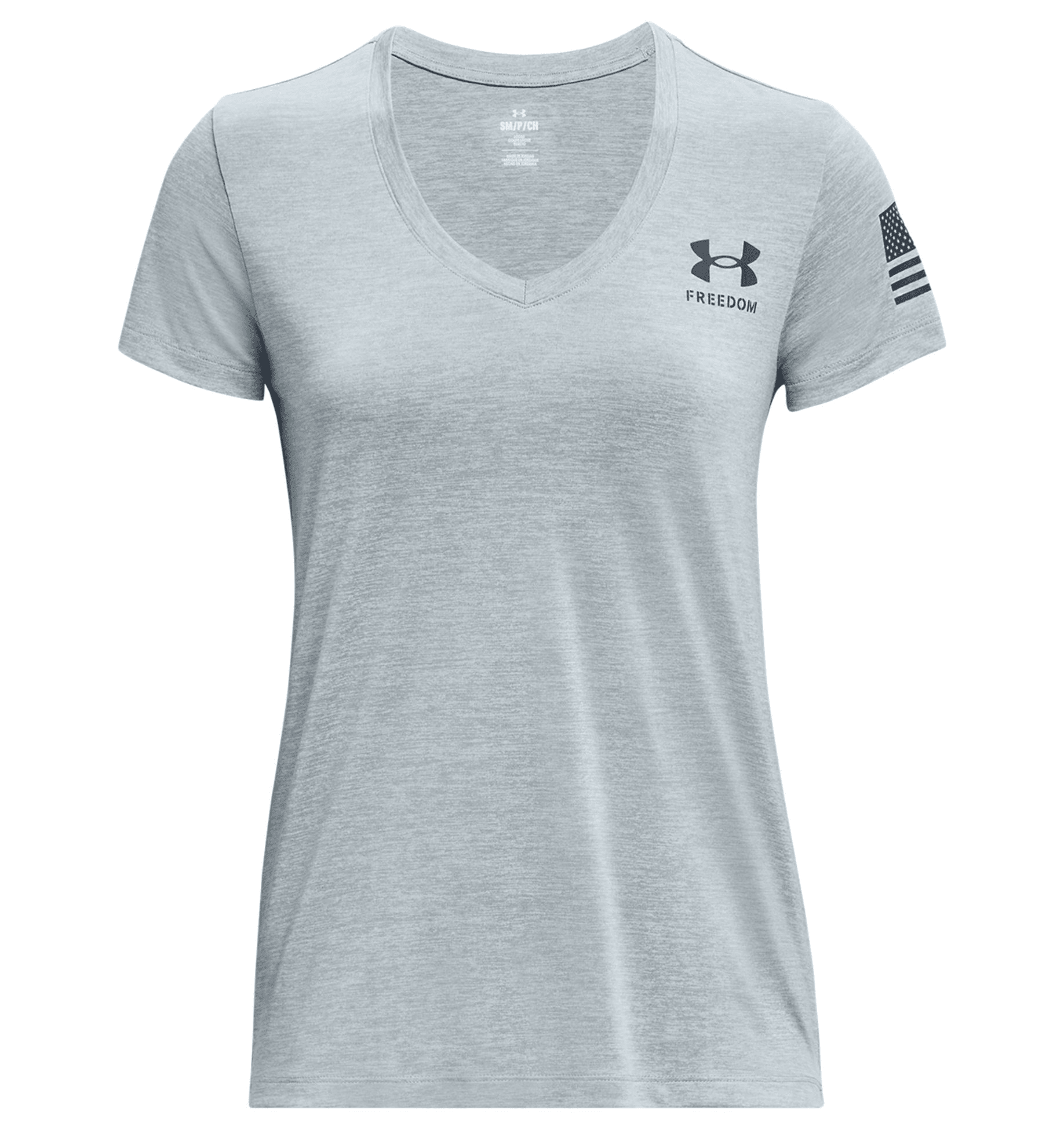 Under Armour Women's UA Tech Freedom Short Sleeve V - Neck - WCUniforms