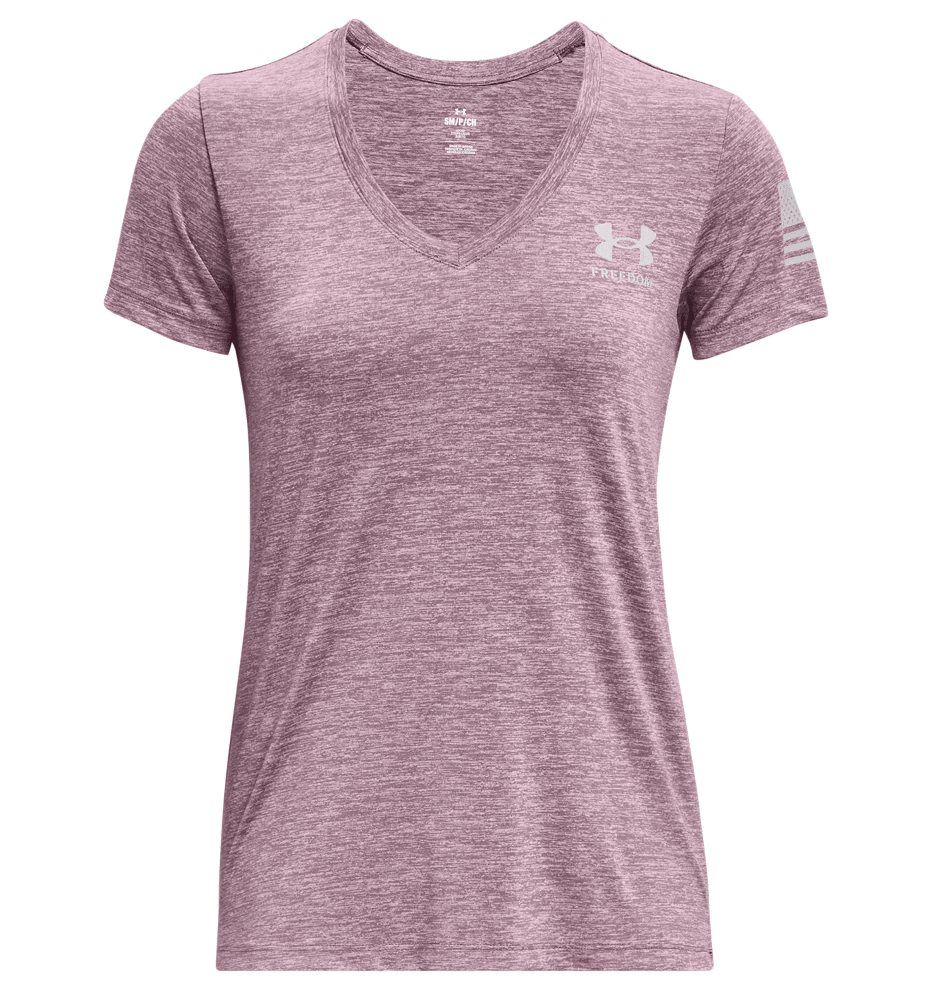 Under Armour Women's UA Tech Freedom Short Sleeve V - Neck - WCUniforms