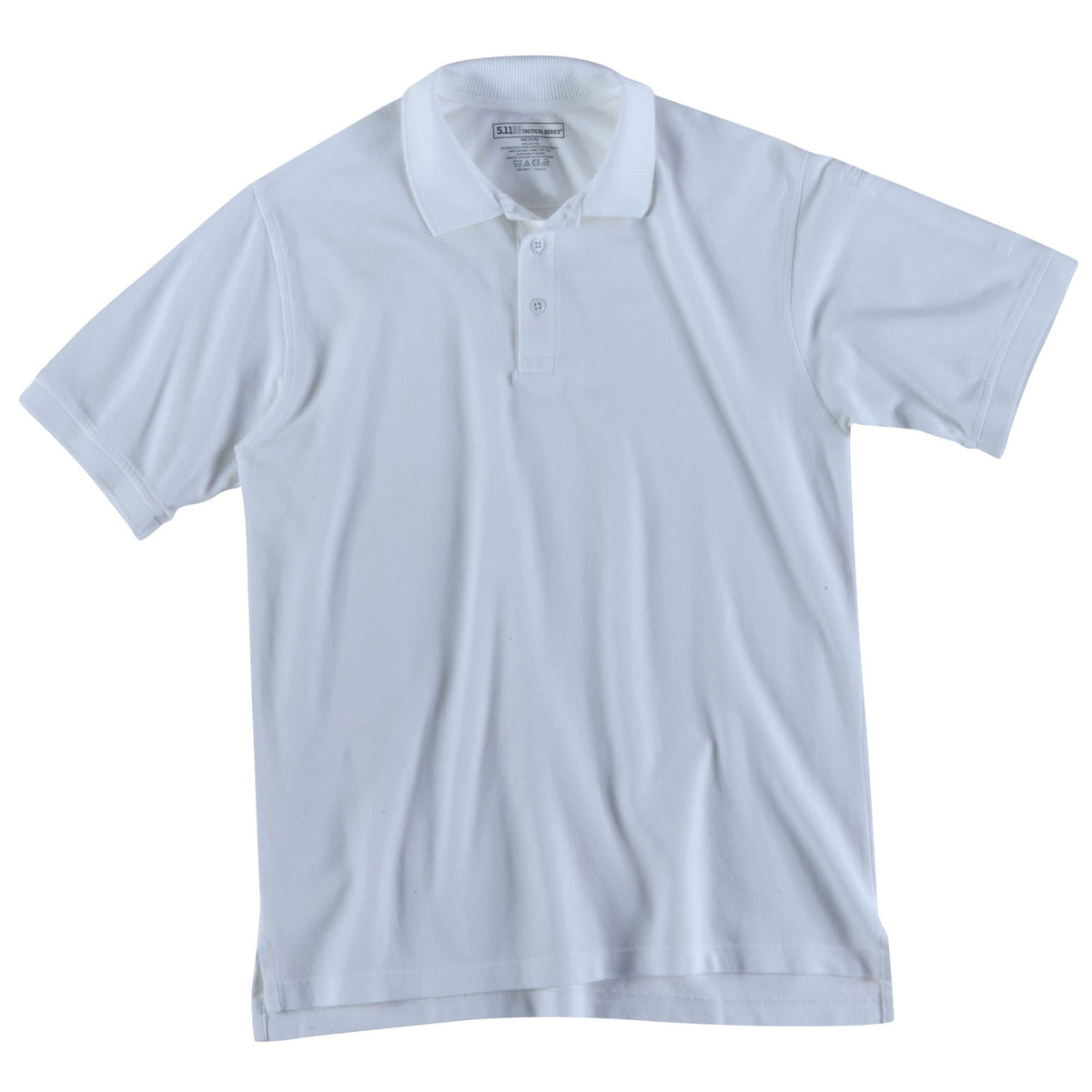 5.11 Tactical Utility Short Sleeve Polo White 41180