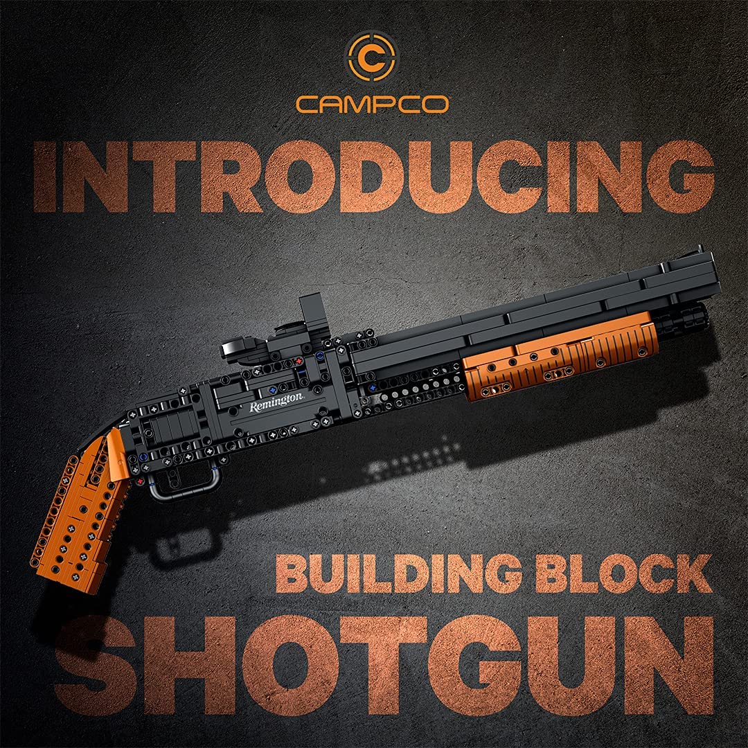UZI Caliber Building Blocks Shotgun Toy – 863 - Piece Pump - Action Blaster - WCUniforms