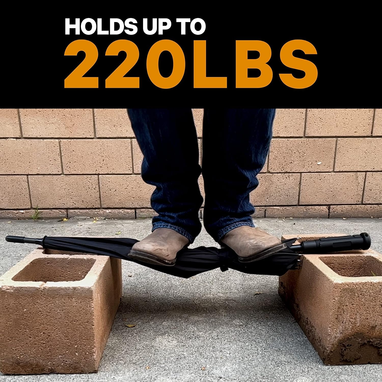 UZI Fiberglass Self - Defense Tactical Umbrella - WCUniforms