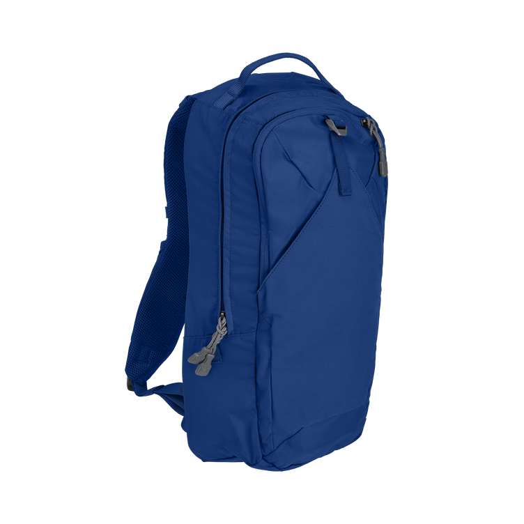 Vertx Long Walks Pack in navy blue, ideal for hikes and adventures, featuring a sleek and lightweight design.
