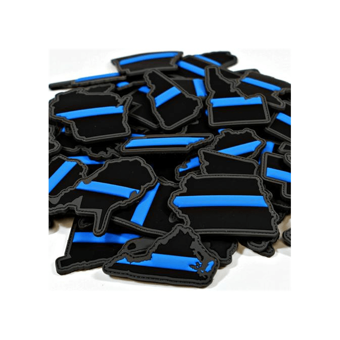 Violent Little Machine Shop Every State In Thin Blue Line Patch - WCUniforms