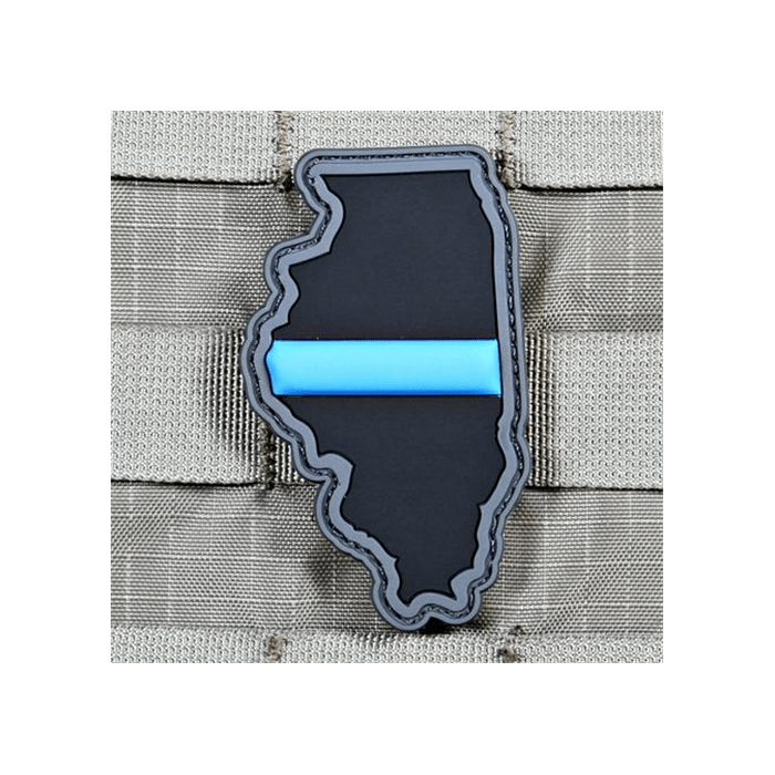 Violent Little Machine Shop Every State In Thin Blue Line Patch - WCUniforms