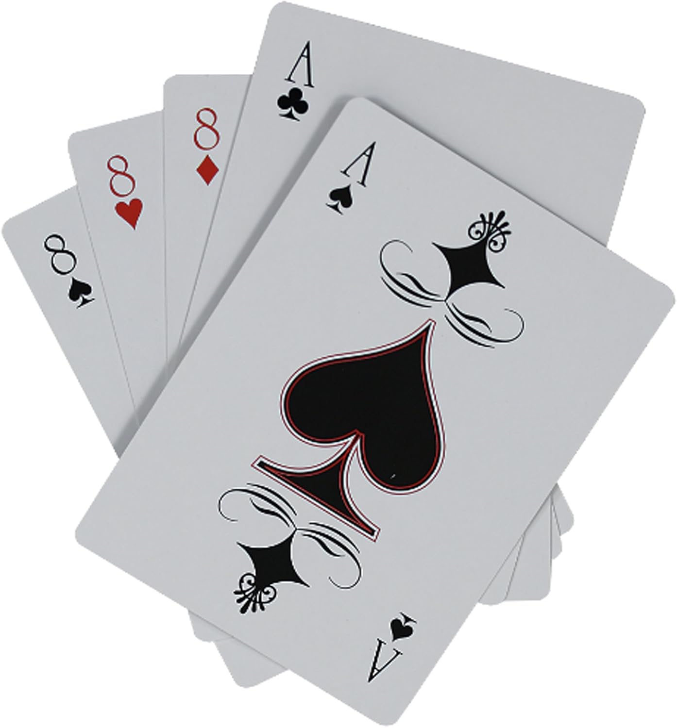 Voodoo Tactical playing cards 07-9952000000 full deck spread showing card backs with Voodoo Tactical branding
