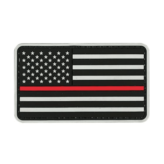 Voodoo Tactical American Flag Red Line Patch 07-0908000000 - WCUniforms
