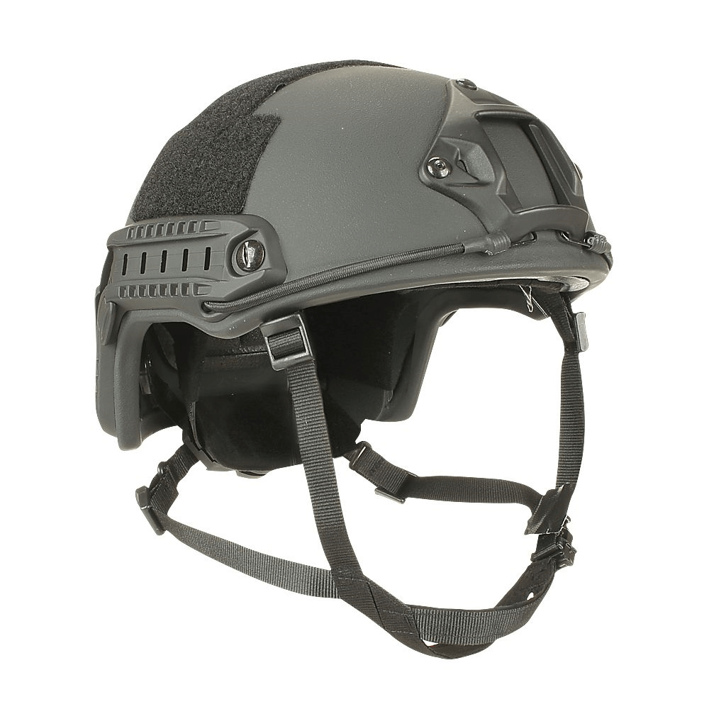 Voodoo Tactical FAST Ballistic Helmet LVL IIIA in OD color, featuring ergonomic design and adjustable four-point retention system.