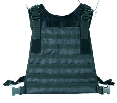 Voodoo Tactical High Mobility Plate Carrier - ICE, adjustable straps, structured design for load carrying and rapid deployment.