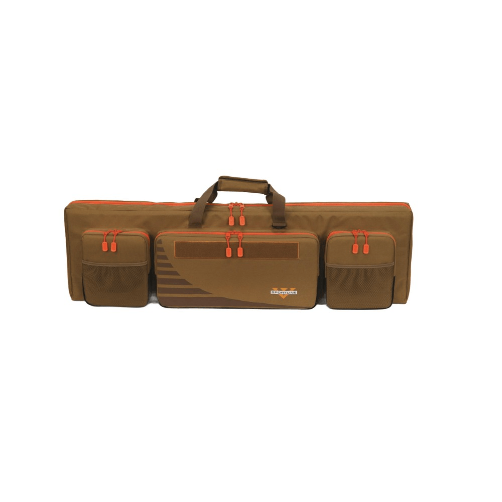 Voodoo Sport 42" Weapons Case with multiple pockets for secure transportation of rifles and gear. Durable and lightweight design.
