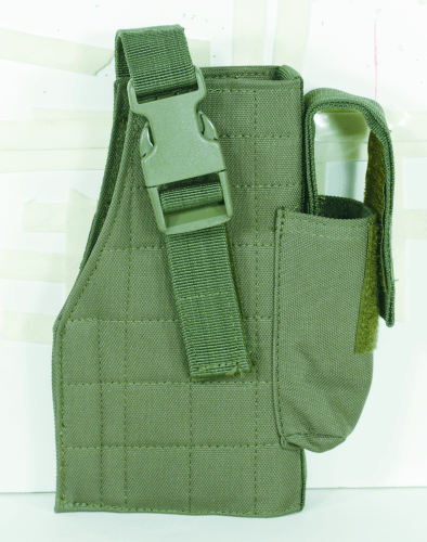 Voodoo Tactical Tactical Molle Holster w/ Attached Mag Pouch 25-0029001001 - WCUniforms