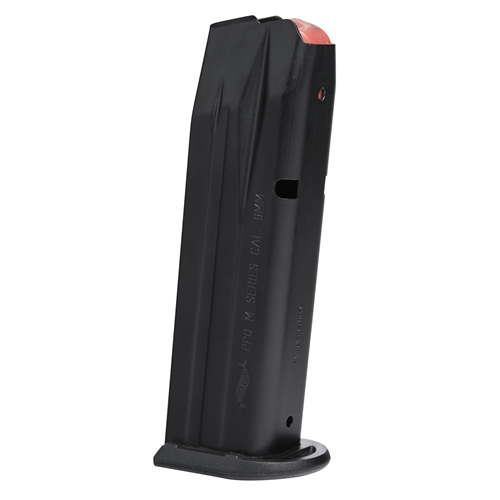 Replacement magazine for Walther PPQ M2, 10-round capacity, featuring anti-friction coating, ideal for 9mm firearms.