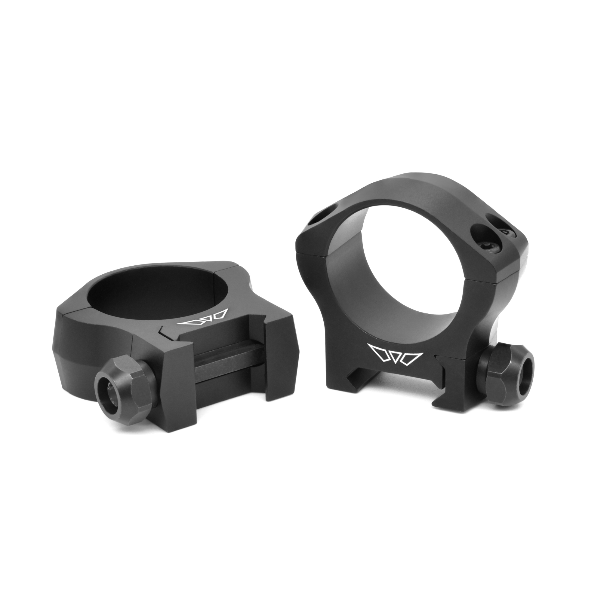Warne Mountain Tech 30mm medium matte scope rings for reliable performance in hunting and shooting activities.