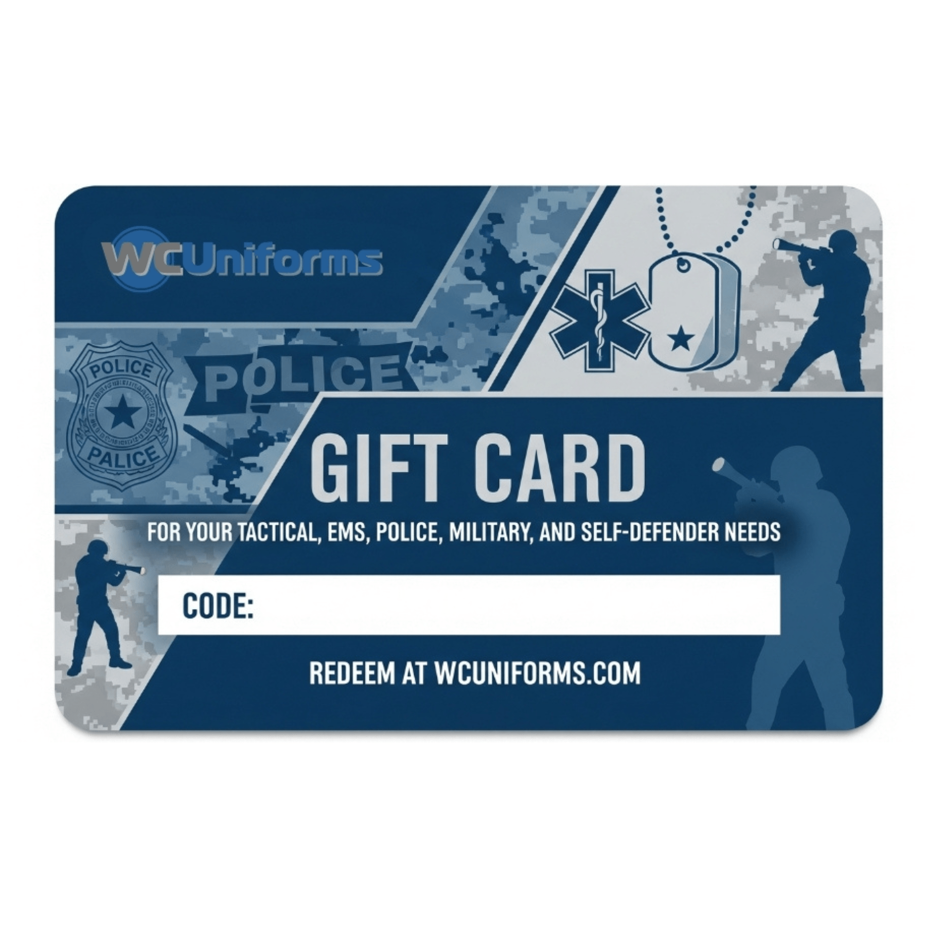 WCUniforms Any Occasion Gift Card $5 - $500 - WCUniforms