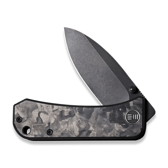 We Knife Banter Thumb Stud Knife with sleek design and durable blade, perfect for everyday carry and outdoor use.