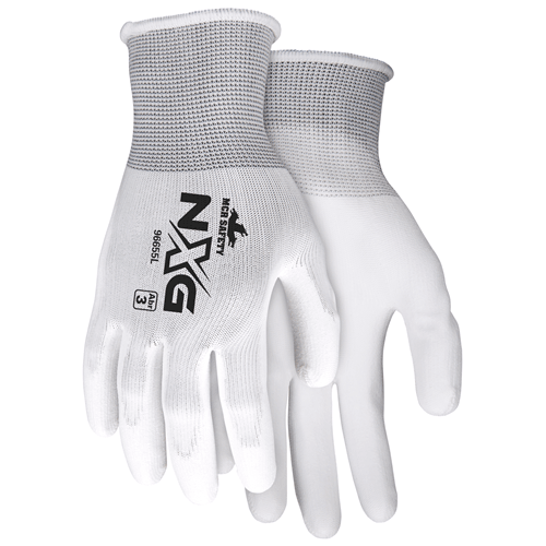 White Poly White PU 13 Gauge - WCUniforms