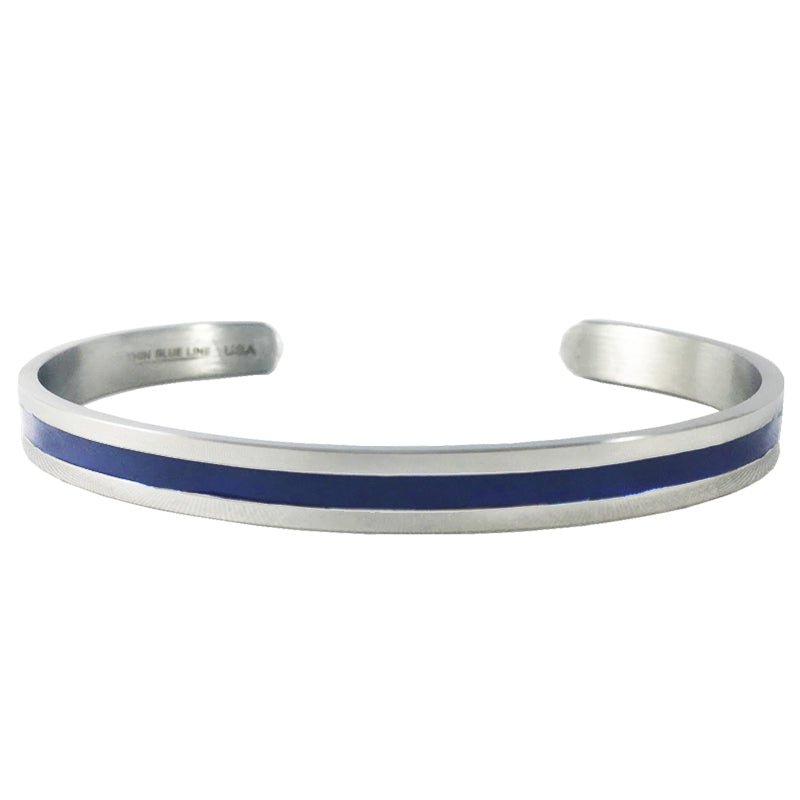 Women's Thin Blue Line or Thin Red Line Bangle - WCUniforms