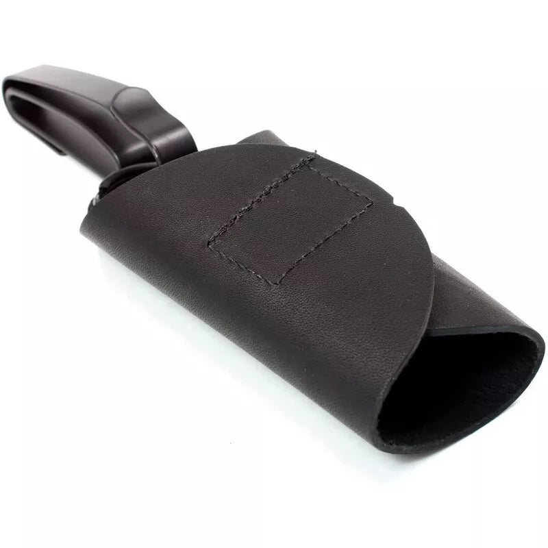 Zak Tool ZAK-87 Key Silencer for ZAK-55 in black, leather silencer installed on key holder