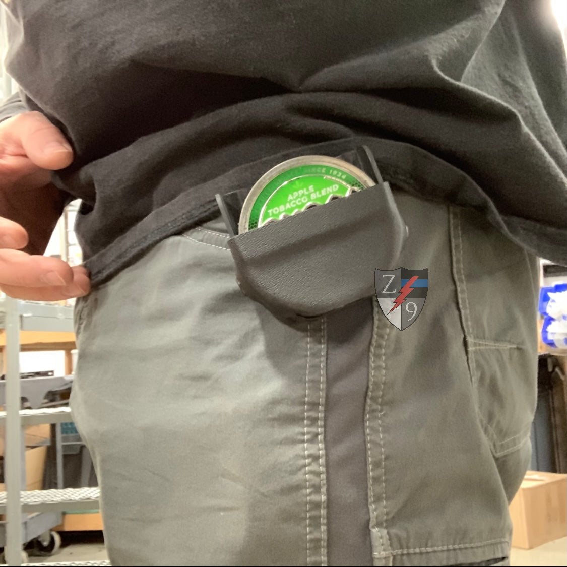 Zero9 Solutions Dip Can Case - Magnet, MOLLE, or Quick Clip - Fits Skoal, Grizzly, Cope - WCUniforms