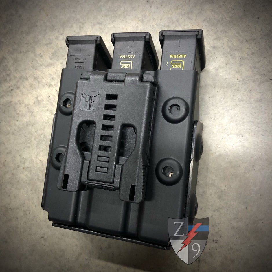 Zero9 Solutions Triple Mag Case / Glock 9/40 Z9-4007-BLK-MLK - WCUniforms