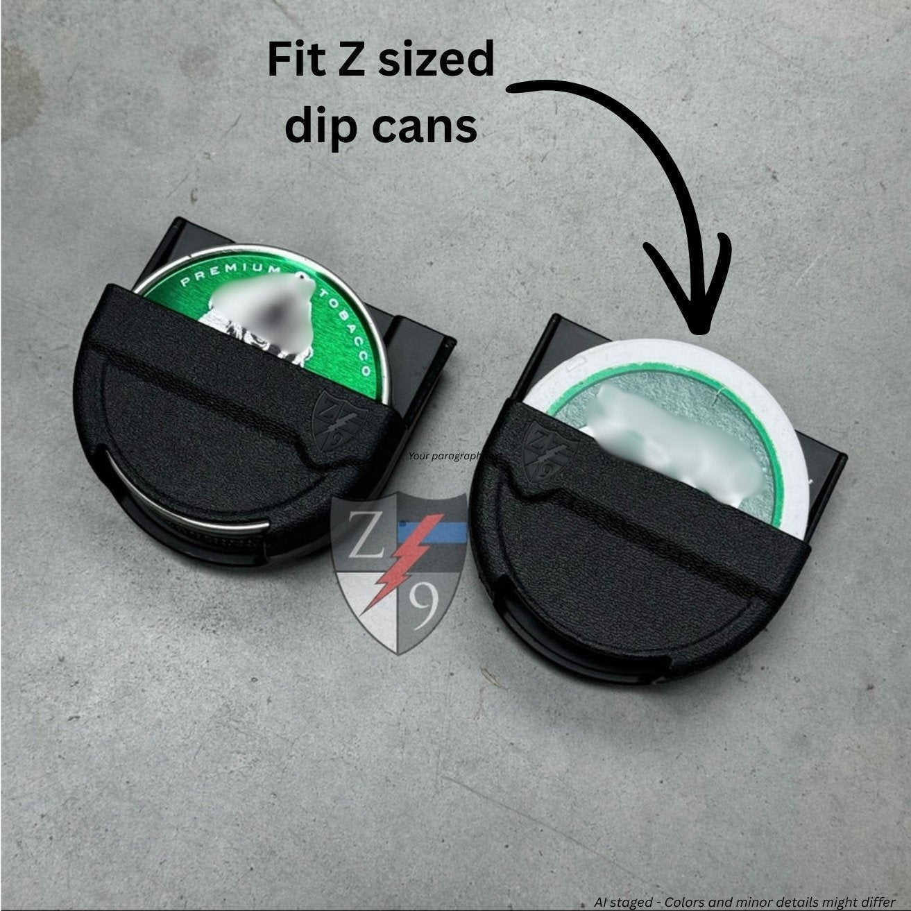 Zero9 Solutions Z Dip Can Case - Magnet, MOLLE, or Quick Clip - WCUniforms