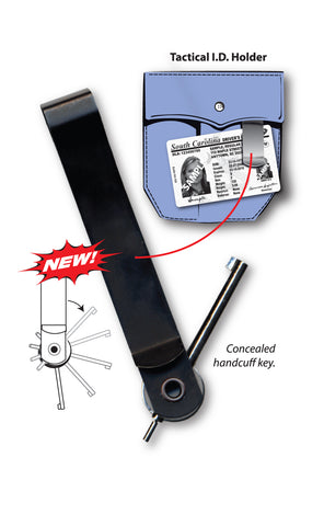 Zak Tool Tactical I.D. Holder with a Handcuff Key ZT-98
