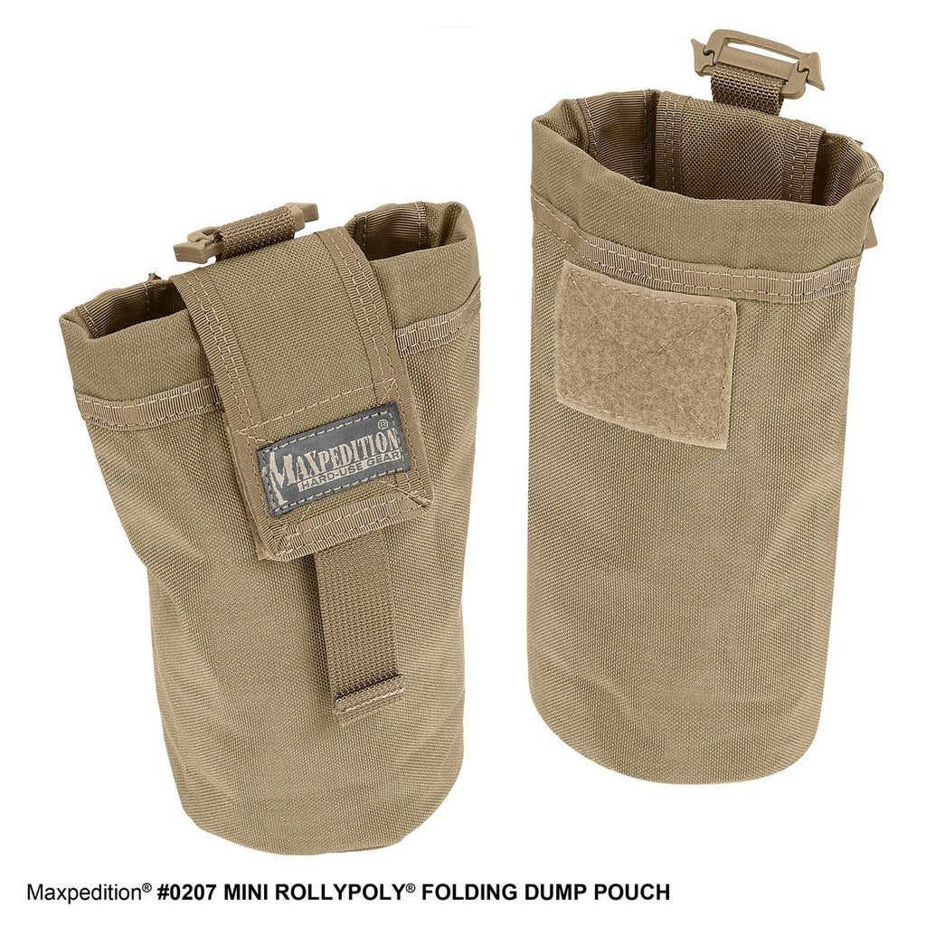 Maxpedition Mini Rollypoly Folding Dump Pouch 0207 - Bags & Packs